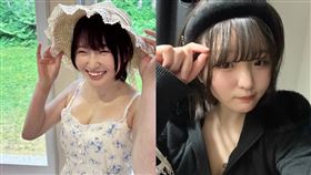 春野胡桃擁有F罩杯的天然美胸，第一次是在19歲的她，初體驗一年後就出道拍AV了。（圖／翻攝自春野胡桃Ｘ）