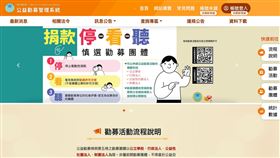 普發現金1萬元入帳後掀起捐款熱潮，民眾透過政府官網串接的「公益勸募管理系統」選擇支持的社福團體，善款透明可追蹤。運彩公會率先集資200萬元助向上國中，家扶「讓愛普發」活動單日募破500萬元，地方民代與社群更帶動多筆小額響應。普發金成為推動公益的新力量。（）（圖／翻攝自「公益勸募管理系統」網站） 