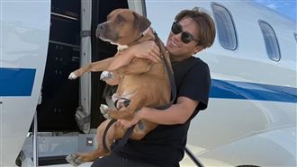 山本公布毛小孩姓名　曝光牠「睡翻」床照