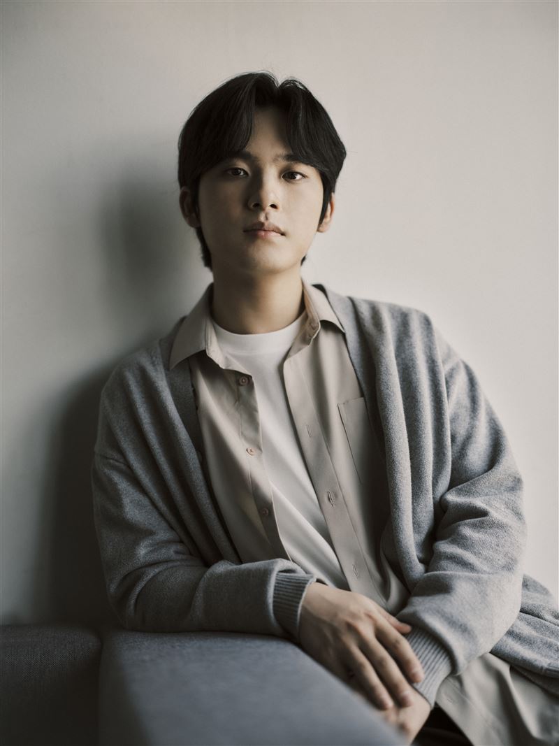 NTT遇見巨人&mdash;哈丁、任奫燦與聖西西里亞管絃樂團范．克萊。本大賽最年輕的金獎得主任奫燦將演出拉威爾G大調高琴協奏曲。（圖／臺中國家歌劇院提供）