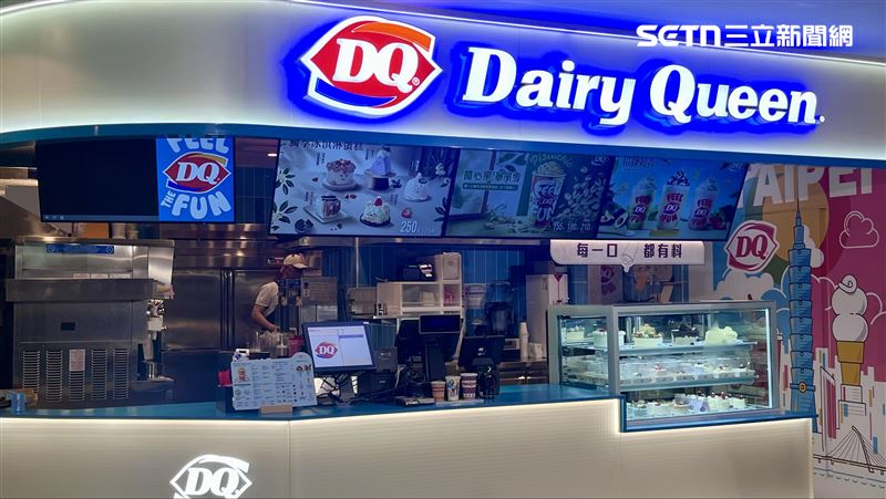 DQ冰淇淋回歸台灣市場，台北101門市11月18日正式開幕。(圖／記者賴俊佑攝影）