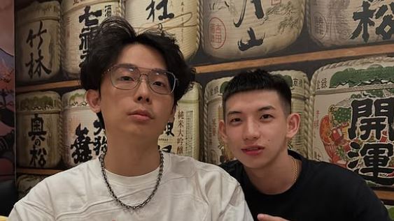 酷炫與少安（右）解約。（圖／翻攝自IG @shaoanzha0210）