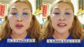 何鷹鷺紅統言論引議，國民黨火速開鍘停止黨職。（圖／翻攝自抖音）