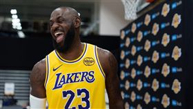 詹姆斯（LeBron James）。（圖／美聯社／達志影像）