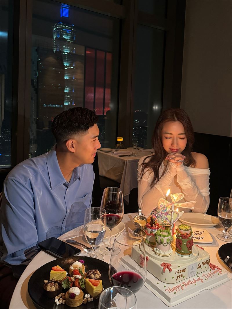 羅雯16日發文祝福毛加恩生日快樂。（圖／翻攝自臉書 ）