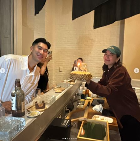 毛加恩的好讓Tiffany覺得老公值得慶祝生日。（圖／翻攝自IG）