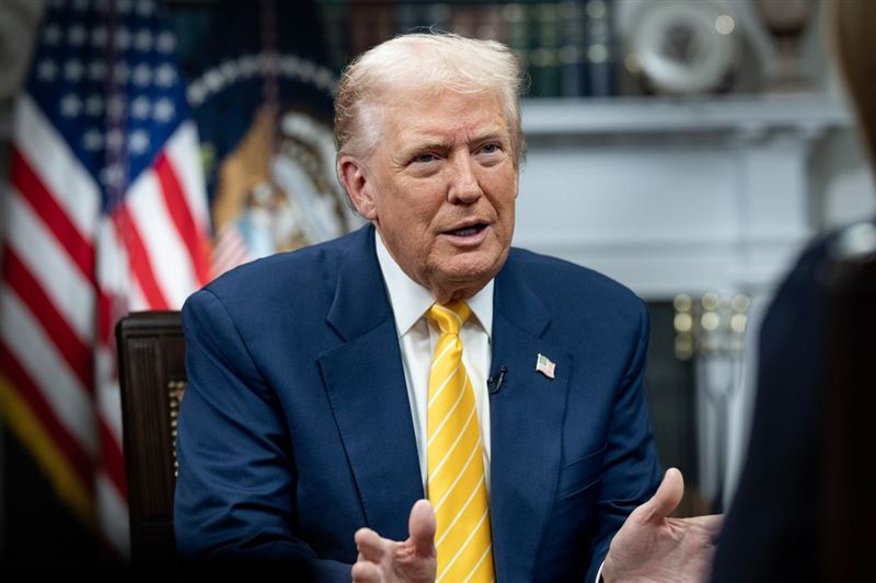 川普想要撤銷ABC執照。（圖／翻攝自白宮）