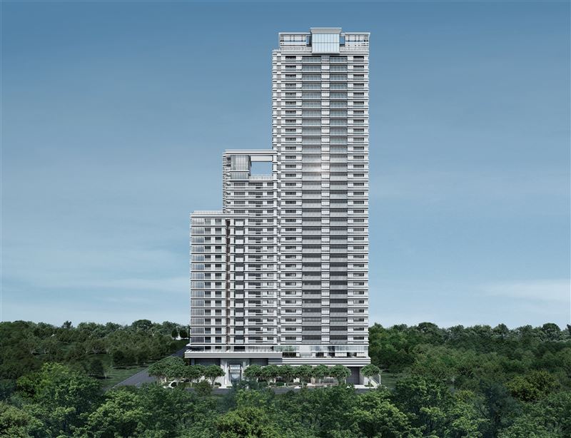 寶璽機構於台中七期再推新百坪豪宅「寶璽天讚」，目前均單價已站上9字頭。創辦人梁德煌表示，真正豪宅設計需從內到外都是最高標準，才能獲得高端客戶青睞，價值自然顯現。（圖／寶璽機構提供）