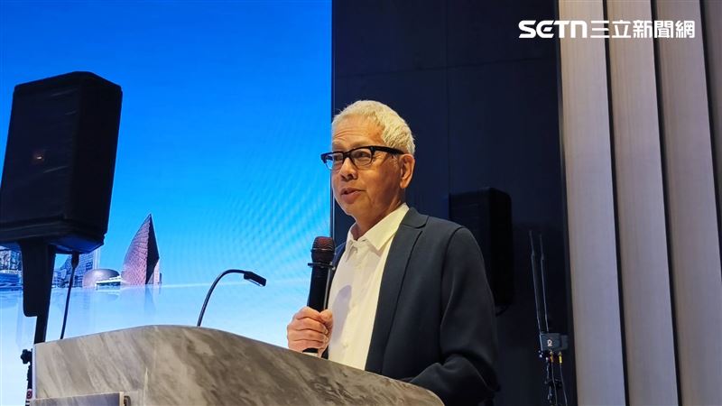 梁德煌表示，台中七期近年大坪數豪宅需求穩定，「寶璽天讚」在規劃與施工階段皆投入最高標準，並著重居住舒適性。（圖／記者陳韋帆攝影）