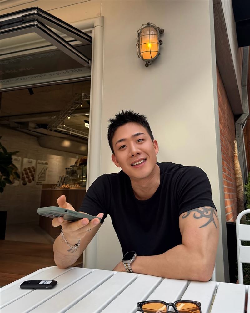 南韓男星車炫承在今年6月被診斷出白血病，非常努力對抗病魔。（圖／翻攝自車炫承IG)