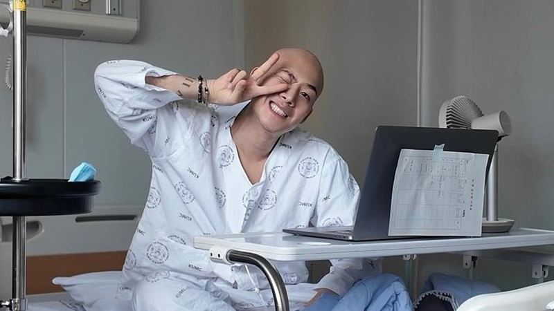 南韓男星車炫承在今年6月被診斷出白血病，非常努力對抗病魔。（圖／翻攝自車炫承IG)