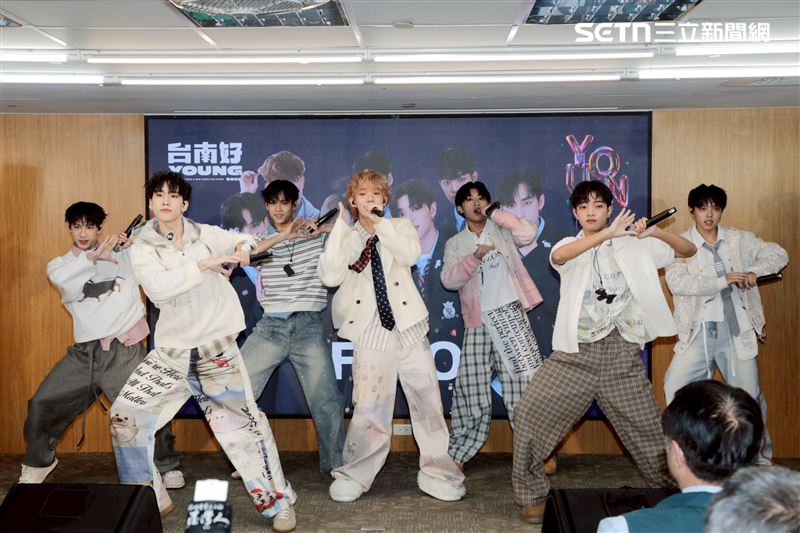 F.F.O即將登台陪大家一起倒數，迎接2026到來。（圖／台南市政府提供）