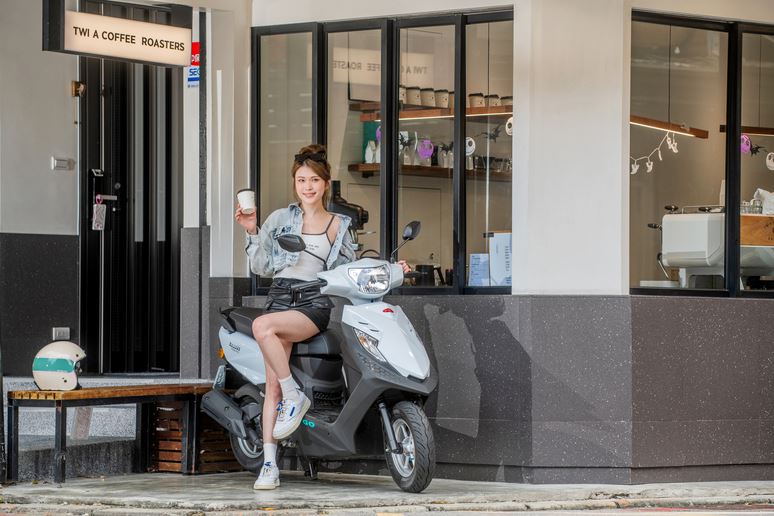 PGO威力125油電機車。（圖／PGO提供）