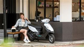 PGO威力125油電機車。（圖／PGO提供）