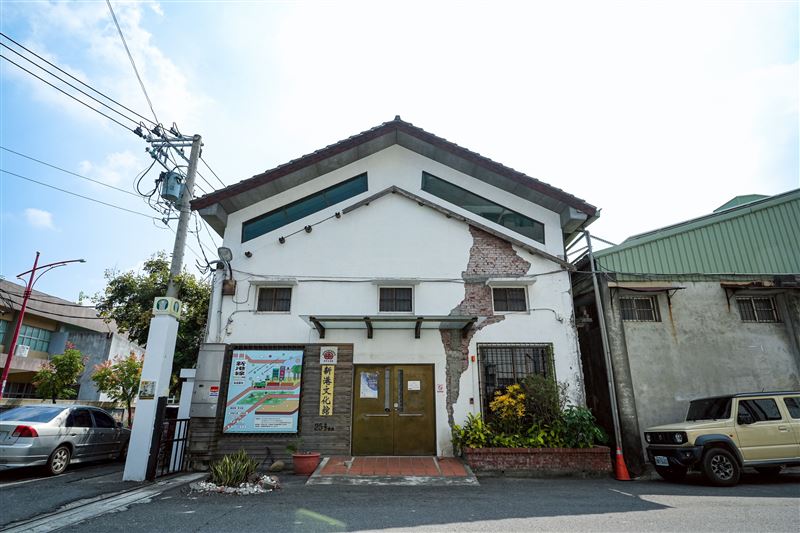 奈良美智巡展「跟著朦朧潮濕的一天回嘉」展覽地點新港文化館25倉庫建築外觀