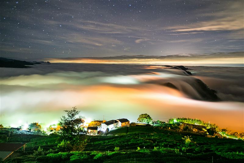 嘉義縣阿里山石棹步道群琉璃光（圖／嘉義縣文觀局提供）