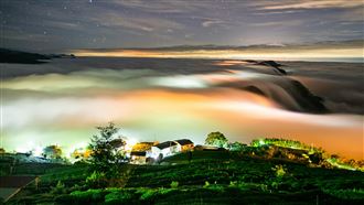 嘉義縣阿里山石棹步道群琉璃光（圖／嘉義縣文觀局提供）