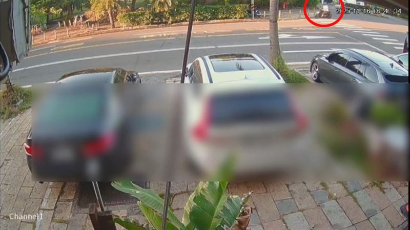 畫面曝光！「李爸水餃」二子自撞身亡