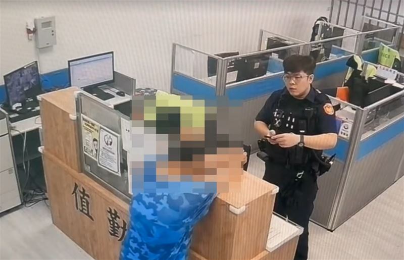 64歲李姓緬甸華僑自稱是傳教士，昨不明原因殺害妻子後自首。（圖／翻攝畫面）