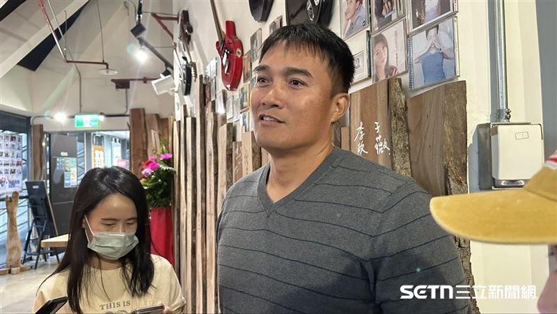 高國慶新球季將接任獅隊三壘指導教練。（圖／記者蔡厚瑄攝影）