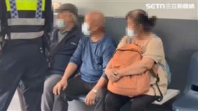 物流車,車禍,輾斃,台中,死亡,清潔隊,古女,父母,哭,落淚（圖／翻攝畫面）