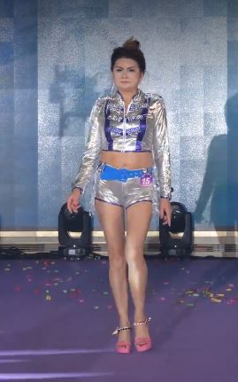 第28屆國際模特大賽中國總決賽廣東冠軍受到質疑。（圖／翻攝自微博）