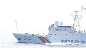 中國海警船雙十挑釁！海巡署臺南艦全程監控強勢驅離。（圖／海巡署提供）