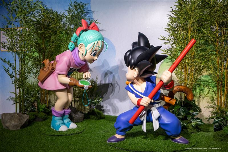 經典還原《七龍珠》世界的標誌性場景 。（圖／主辦單位提供）