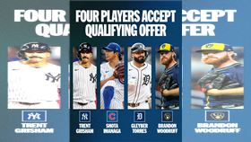 4位球員接受母隊合格報價。（圖／翻攝自X平台 @MLBNetwork）