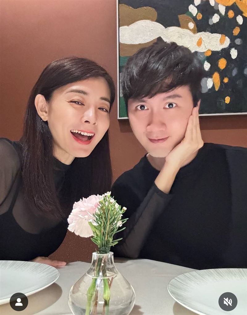 張捷（右）跟妻子夏如芝結婚5年。（圖／翻攝自夏如芝IG）