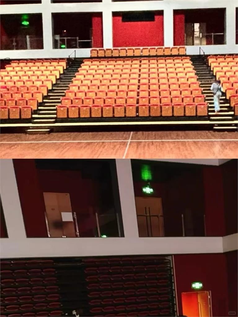 場館負責人日前受訪時證實解惠鈞是在536藝術空間內意外遭座椅設備壓傷身亡。（圖／翻攝自微博）