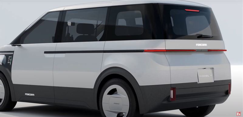 鴻海Model A電動MPV接近準量產。（圖／翻攝自鴻海官網）