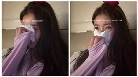 李多慧感動拭淚。（圖／翻攝自Threads @le_dahye）
