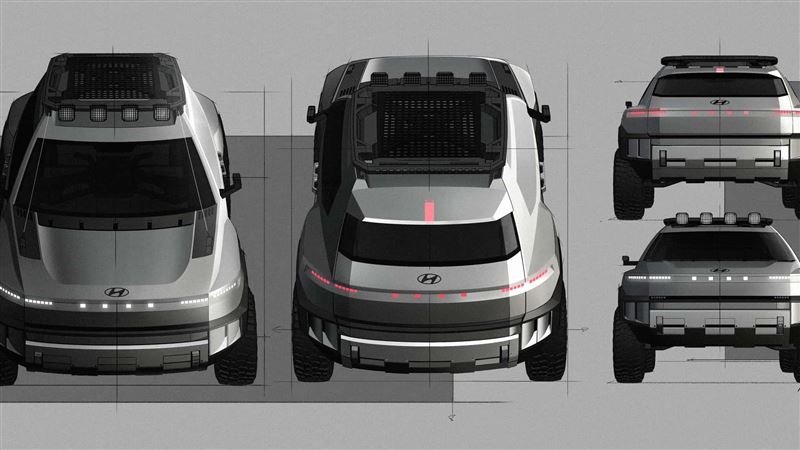 Crater把XRT系列的越野形象做得更到位。（圖／翻攝Hyundai網站）