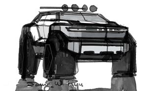 概念車也能這麼狠　像科幻電影道具車