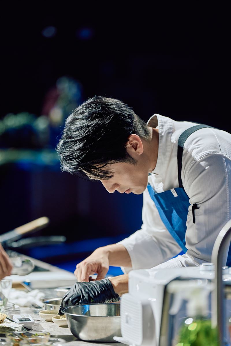 胡宇威怕內臟。（圖／三立提供）