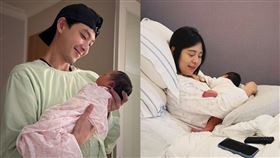 劉品言女兒平安誕生。（圖／翻攝自臉書）