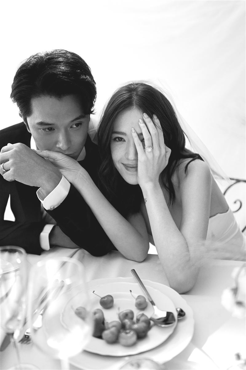 許瑋甯、邱澤婚紗照曝光。（圖／夏朵創意行銷提供）