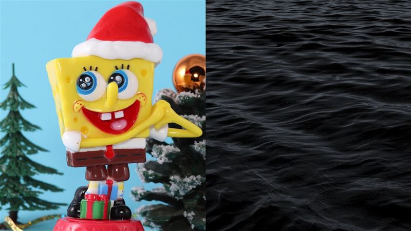 學測考題問「海綿寶寶在海下60公尺深時，是什麼顏色」，引發熱議。（圖／PIXABAY）