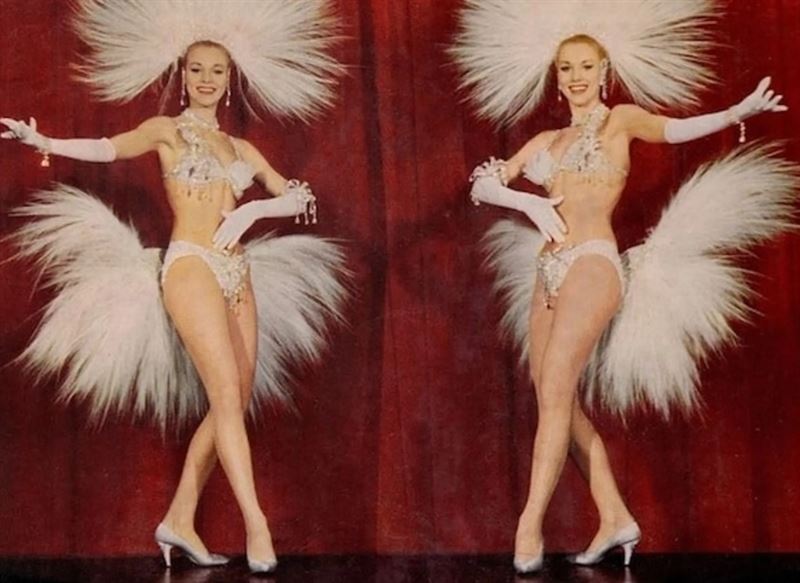 曾以「國家美腿」名號轟動歐洲舞台的傳奇雙胞胎舞者，艾麗絲與艾倫選擇安樂死。（翻攝畫面）