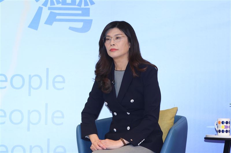 國民黨主席鄭麗文。（圖／記者鄭孟晃攝影）