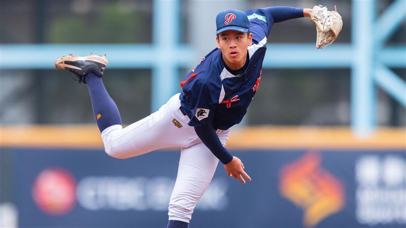 U18國手平鎮高中投手何樺。（圖／展逸國際行銷提供）