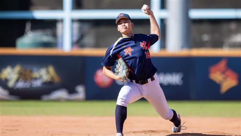 平鎮高中左投吳丞顥。（圖／展逸國際行銷提供）