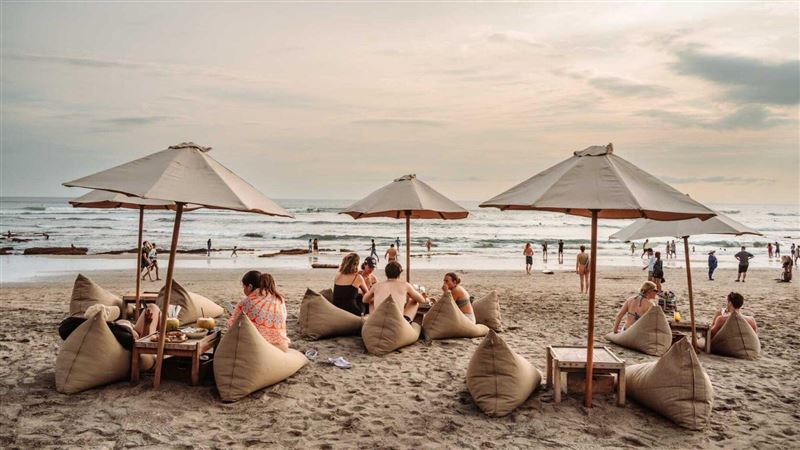 峇里島蒼古（canggu）在今年9月發生集體中毒。（圖／翻攝自Travel Rebels網站）