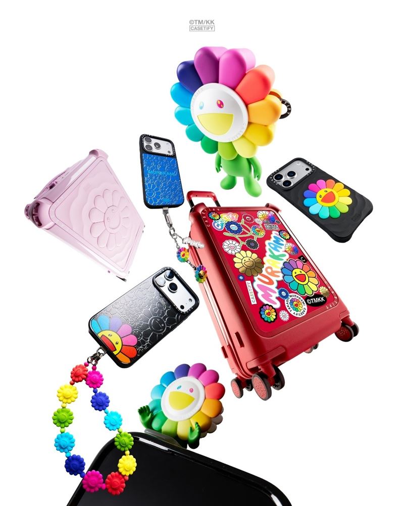 村上隆 x CASETiFY：FLOWERS BLOOM聯名系列。（圖／品牌業者提供）