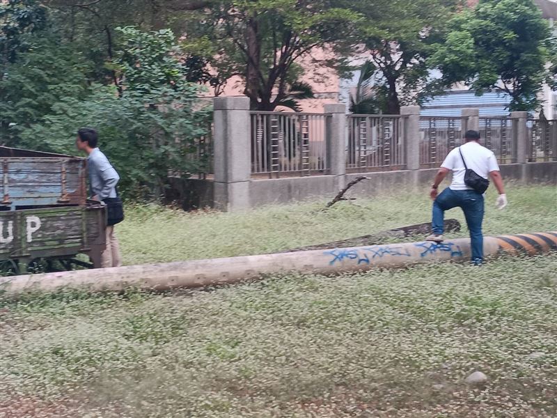 警方調閱監視器後鎖定犯嫌。（圖／翻攝畫面）