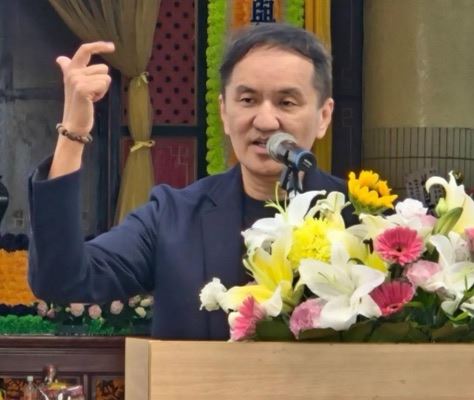 常如山董事長善心慨捐120萬元幫助榮民先骨安厝。（圖／愛爾麗提供）