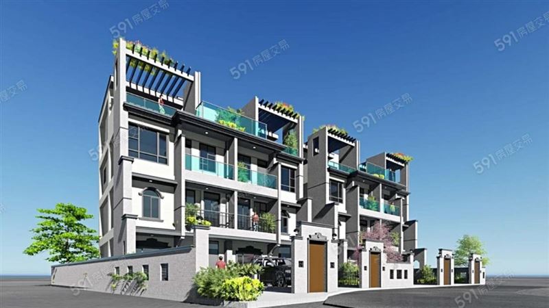 位於彰化縣竹塘鄉的建案尚未完工，預計將以2604萬8千元底價法拍。（圖／翻攝自591房屋交易網）