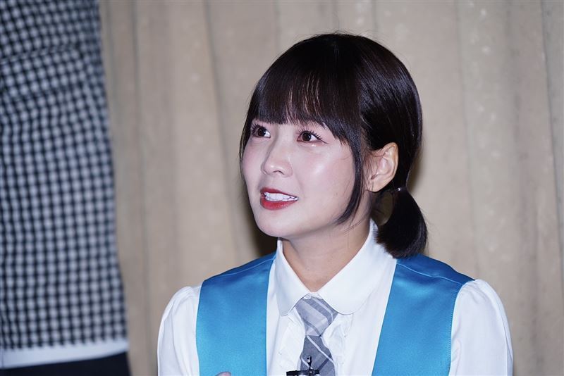 味全龍二壘手郭嚴文去年被直擊夜探籃籃家，被指兩人正在交往中，籃籃後來揭2人「真實關係」。（資料圖／記者趙于瑩攝）