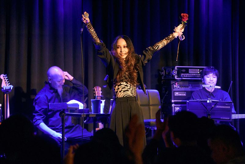 中島美嘉進駐&nbsp;Billboard Live TAIPEI開唱。（圖／Billboard Live TAIPEI提供）